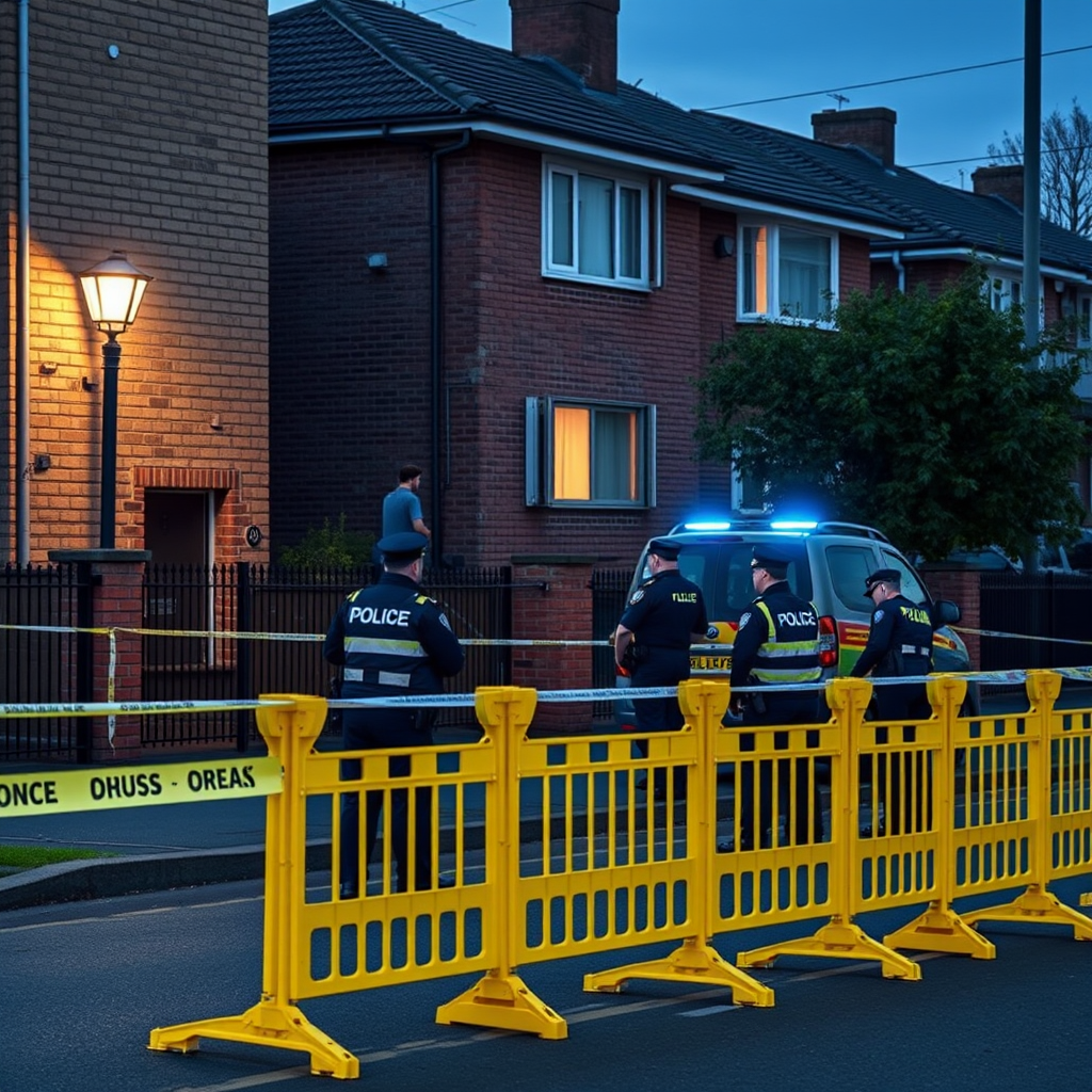 Emergency services respond to residential building - live coverage